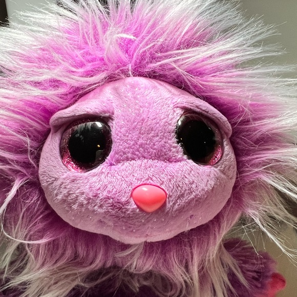 Ty Frizzys Zwippy 9” Plush Stuffed Monster Toy Sparkle Big Eyes - Picture 8 of 16